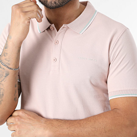 Teddy Smith - Polo Maniche Corte Pasian 2 11316819D Rosa Chiaro