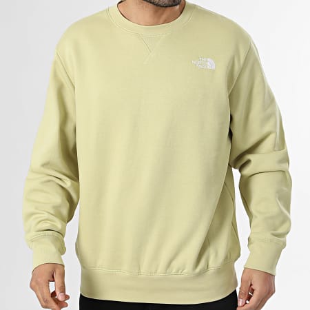 The North Face - Sweat Crewneck Essential Relaxed A89ET Vert Clair