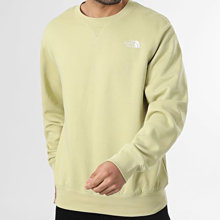 The North Face - Sweat Crewneck Essential Relaxed A89ET Vert Clair