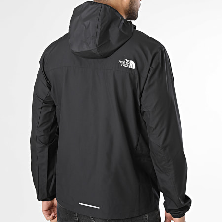 The North Face - Cortavientos Capucha Zipper Fontanales A8FYA Negro