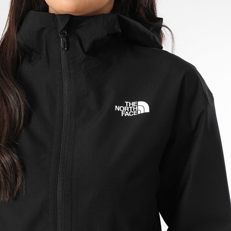 The North Face - Jass Hoodie Zip Crop Dames Quest Mono A8G13 Zwart