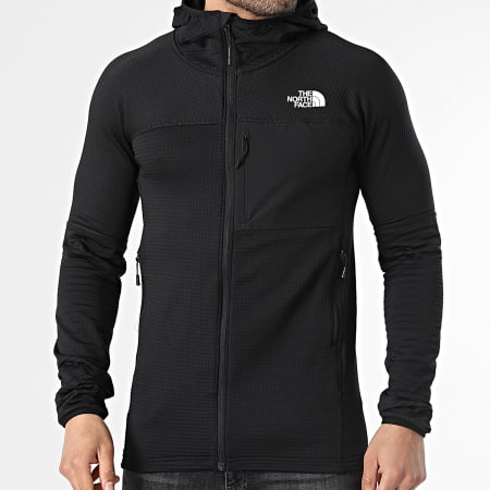 The North Face - Jass Capuchon Zipped Polartec Stormgap A8G2W Zwart