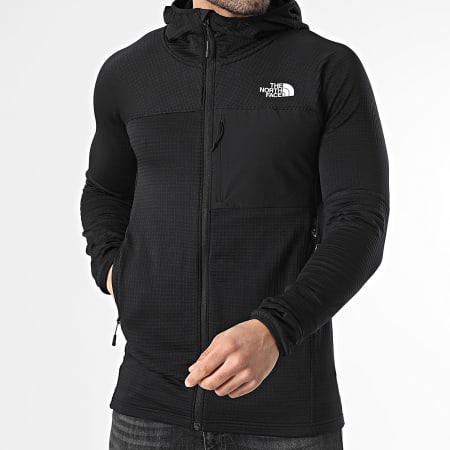 The North Face - Jass Capuchon Zipped Polartec Stormgap A8G2W Zwart