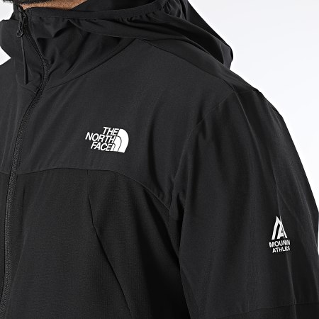 The North Face - Conjunto Cortavientos con capucha y pantalón chándal Transcendent A8G8E A8G8F Negro