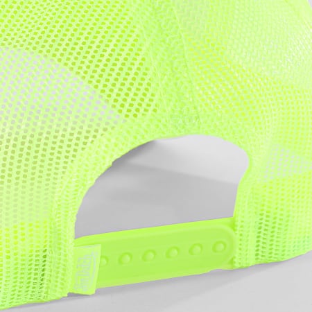 Von Dutch - Casquette Trucker Fluo 02 Blanc Jaune Fluo