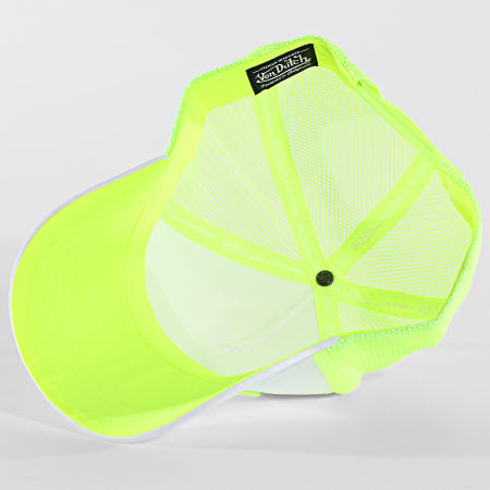 Von Dutch - Casquette Trucker Fluo 02 Blanc Jaune Fluo