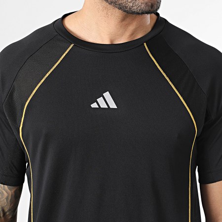 Adidas Sportswear - Tee Shirt Tech App KF3379 Noir Orange