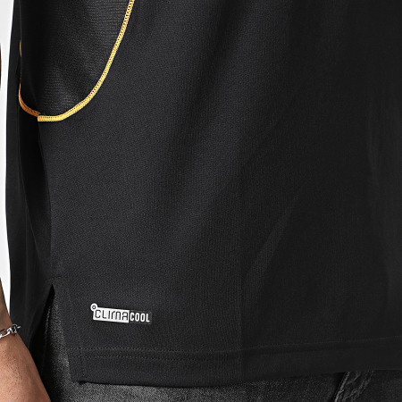 Adidas Sportswear - Tee Shirt Tech App KF3379 Noir Orange