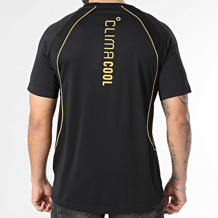 Adidas Sportswear - Tee Shirt Tech App KF3379 Noir Orange