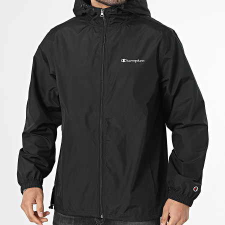 Champion - Coupe-Vent Capuche Zippée 222272 Noir