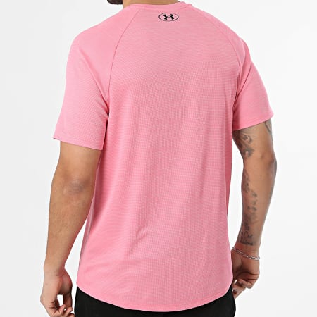 Under Armour - Tee Shirt Loose Fit Tech Textured 1382796 Rose