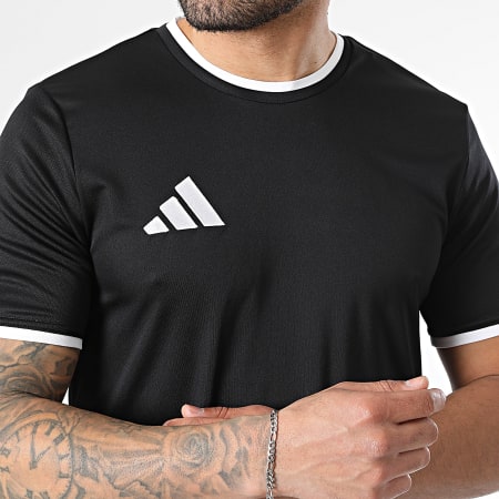 Adidas Sportswear - Ensemble Tee Shirt Et Short Jogging ENT26 Jersey JZ2505 JZ2521 Noir