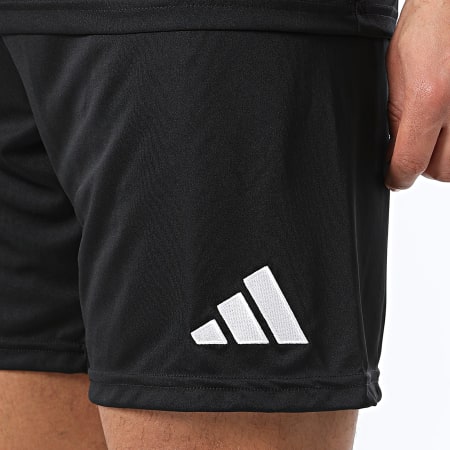 Adidas Sportswear - Ensemble Tee Shirt Et Short Jogging ENT26 Jersey JZ2505 JZ2521 Noir