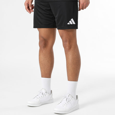 Adidas Sportswear - Ensemble Tee Shirt Et Short Jogging ENT26 Jersey JZ2505 JZ2521 Noir