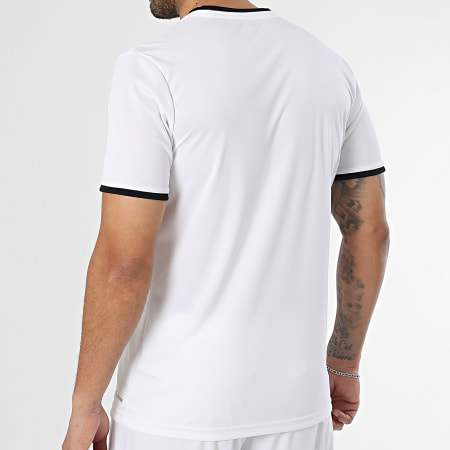 Adidas Sportswear - Ensemble Tee Shirt Et Short Jogging ENT26 Jersey JZ2508 JZ2516 Blanc