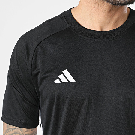 Adidas Sportswear - Ensemble Tee Shirt Et Short Jogging Tiro Essential Jersey KE4053 KH3209 Noir