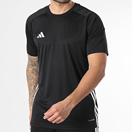 Adidas Sportswear - Ensemble Tee Shirt Et Short Jogging Tiro Essential Jersey KE4053 KH3209 Noir