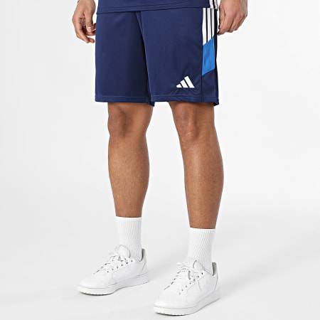 Adidas Sportswear - Ensemble Tee Shirt Et Short Jogging Tiro Essential Jersey KE4054 KH3210 Bleu Marine
