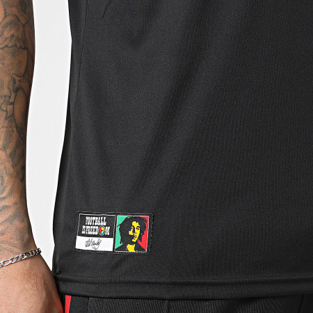 Adidas Originals - Maillot De Foot Jamaïque x Bob Marley KA1909 Noir Rouge Vert Jaune