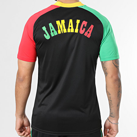 Adidas Originals - Maillot De Foot Jamaïque x Bob Marley KA1909 Noir Rouge Vert Jaune