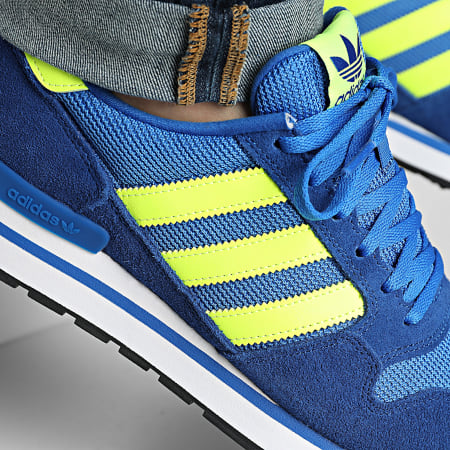 Adidas Originals - Baskets ZX 500 RS KI1528 Blue Solar Yellow Royal Blue