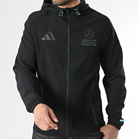 Adidas Sportswear - Veste Capuche Zippée Mercedes AMG Petronas Formula 1 KT1949 Noir