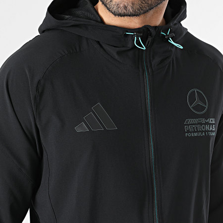 Adidas Sportswear - Veste Capuche Zippée Mercedes AMG Petronas Formula 1 KT1949 Noir