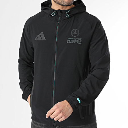 Adidas Sportswear - Veste Capuche Zippée Mercedes AMG Petronas Formula 1 KT1949 Noir