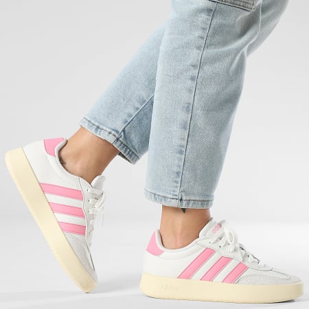 Adidas Sportswear - Baskets Femme Barreda JP5961 Core White Bliss Pink Orbit Grey