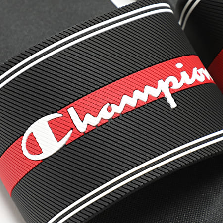 Champion - Claquettes Jambiani Slide S60039 Black Red White