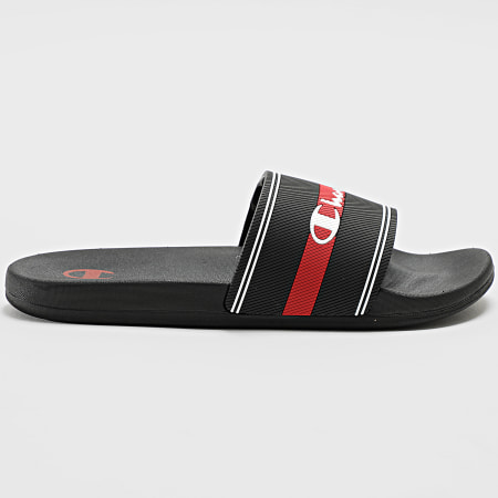 Champion - Claquettes Jambiani Slide S60039 Black Red White