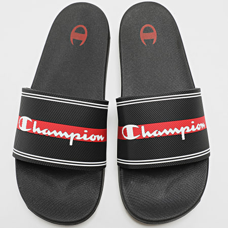 Champion - Claquettes Jambiani Slide S60039 Black Red White