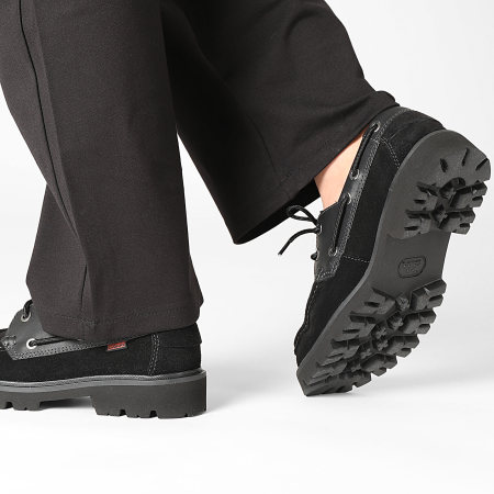 Clarks - Zapatos Náuticos Cleyhill Boat Black Suede