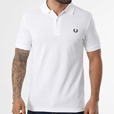Fred Perry - Polo Manches Courtes The Fred Perry M6000 Beige Clair Noir
