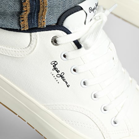 Pepe Jeans - Baskets Nolan Basic PMS300018 White