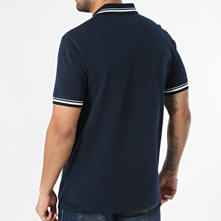 Tommy Jeans - Polo Manches Courtes Regular Fit Tipped 2700 Bleu Marine