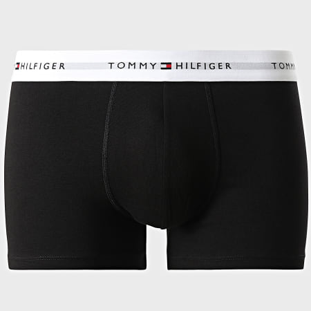 Tommy Hilfiger - Lot De 3 Boxers 3889 Blanc Noir Gris Chiné