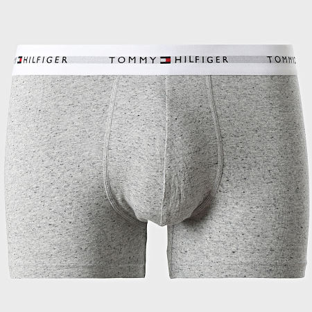 Tommy Hilfiger - Lot De 3 Boxers 3889 Blanc Noir Gris Chiné