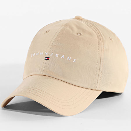 Tommy Jeans - Casquette Linear Logo 4198 Beige