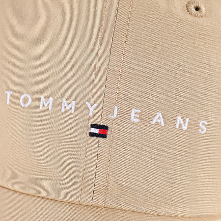 Tommy Jeans - Casquette Linear Logo 4198 Beige