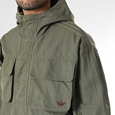Adidas Originals - Veste Capuche Outdoor Britcore KV4445 Vert Kaki