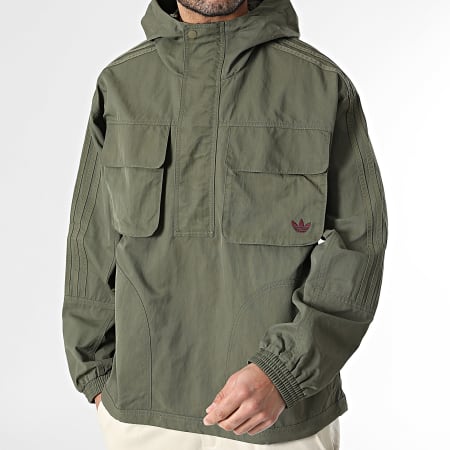 Adidas Originals - Veste Capuche Outdoor Britcore KV4445 Vert Kaki