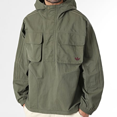 Adidas Originals - Veste Capuche Outdoor Britcore KV4445 Vert Kaki