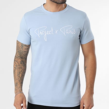 PXP - Tee Shirt 1910076 Bleu Clair