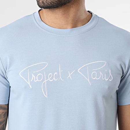 PXP - Tee Shirt 1910076 Bleu Clair