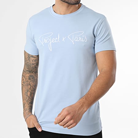 PXP - Tee Shirt 1910076 Bleu Clair
