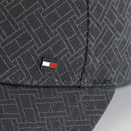 Tommy Hilfiger - Casquette Flag Jacquard 4100 Gris Anthracite