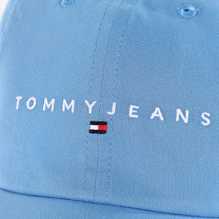 Tommy Jeans - Casquette Linear Logo 4198 Bleu