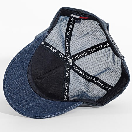 Tommy Jeans - Casquette Trucker Heritage Denim 4205 Bleu Brut