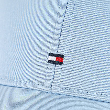 Tommy Hilfiger - Casquette Flag Cotton 6 Panel 3008 Bleu Clair